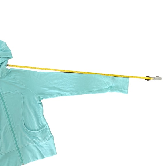 Lululemon Mint Green Special Edition Scuba Hoodie and Travel Pillow Combo Sz 6 - Picture 7 of 11